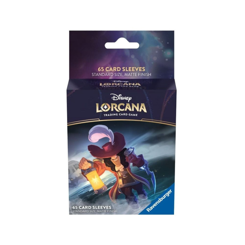 65 Protège-cartes Capitaine Crochet - Disney Lorcana