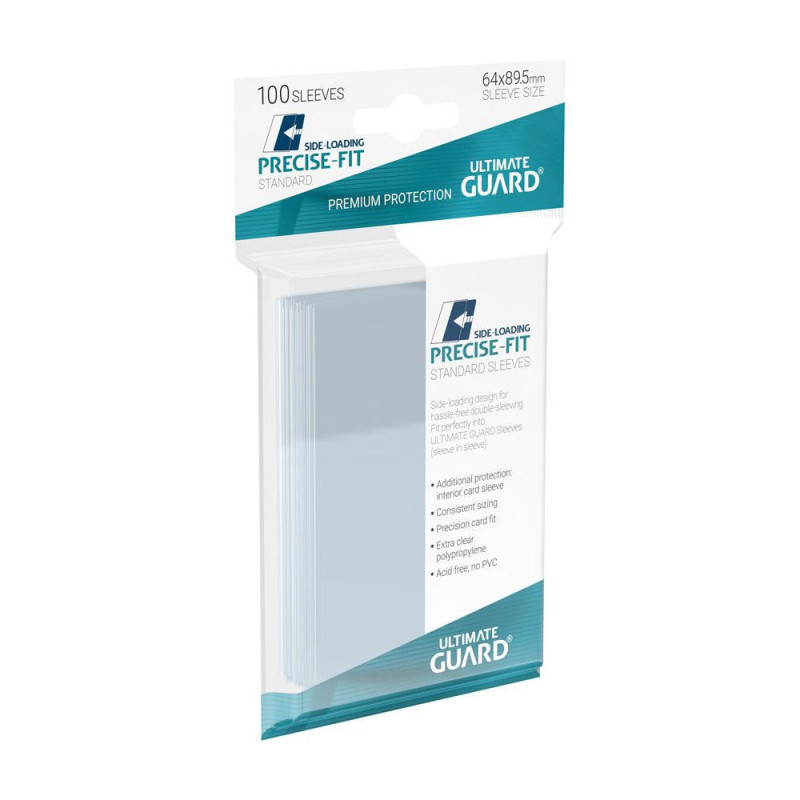100 sleeves Precise Fit standard Transparent - Ultimate Guard