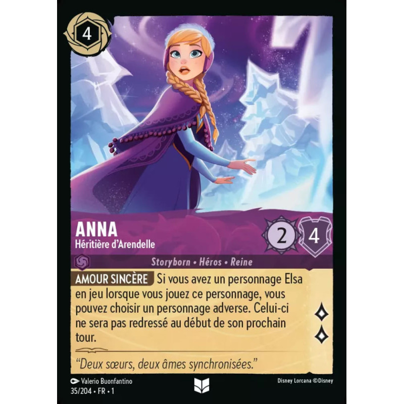 35/204 - Anna héritière d'Arendelle