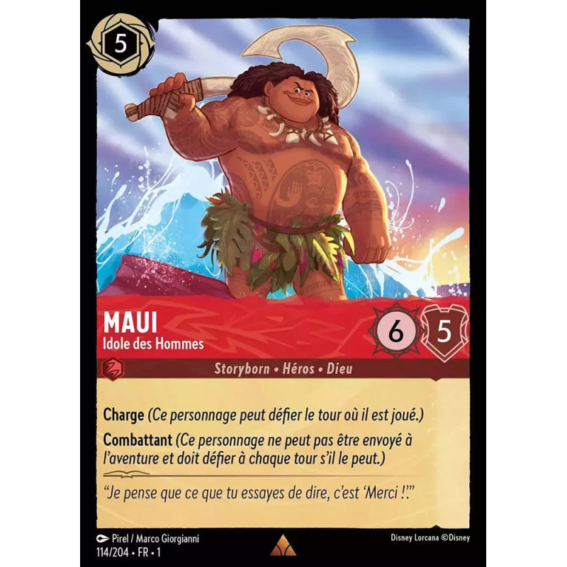 114/204 - Maui idole des hommes