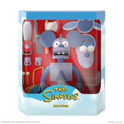 Figurine Robot Itchy - Simpsons Super7 ultimates